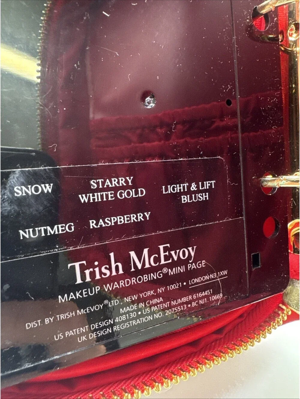 Trish Mcevoy Makeup Planner Leopard Animal Print Wardrobing Mini Page Eyeshadow